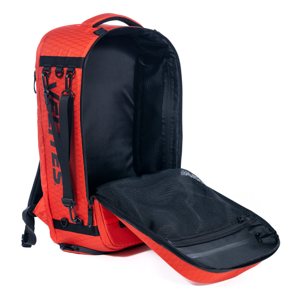 Pack mochila Storm Duradiamond Magma + Separador + Neceser + Botella isotérmica